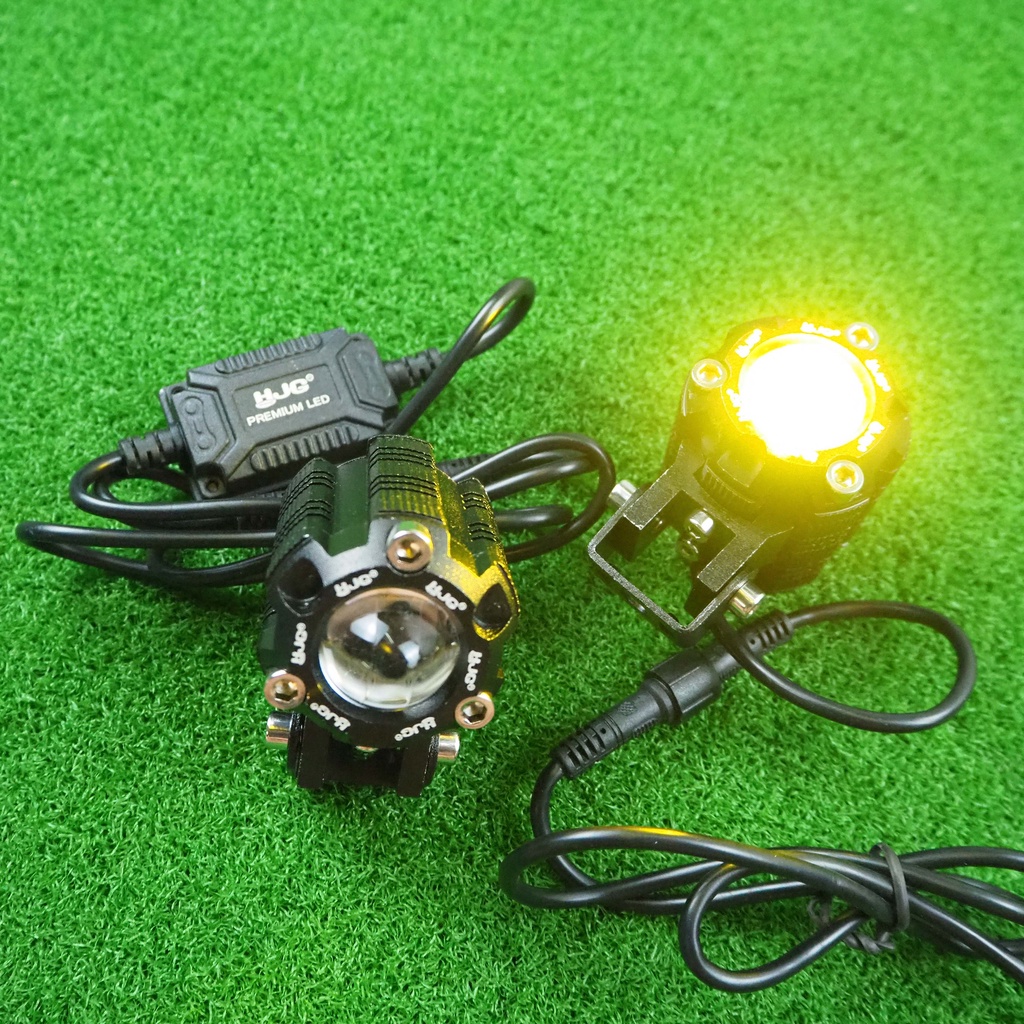 ไฟสปอร์ไลท์-ไฟสปอร์ตไลท์-ไฟสปอร์ตไลท์มอเตอร์ไซค์-led-2ดวง-มีตัวต้านทานบัลลาสต