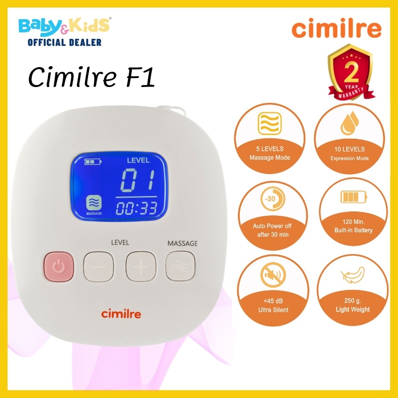 cimilre-f1-เครื่องปั๊มนม-ปั๊มนม-เครื่องปั๊มนมแบบปั๊มคู่-ปั๊มนมcimilre-รุ่น-f1-รับประกันศูนย์ไทย