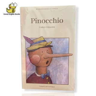 พร้อมส่ง พินอคคิโอ  Pinocchio นิทานคลาสสิค หนังสือภาษาอังกฤษ novel