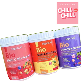 วิตามินซีสด ผลิตภัณฑ์เสริมอาหาร ดีพราวด์ ไบโอ มัลดิ ซี มิกซ์ พีช DEPROUD BIO MULTI C MIX PEACH DIETARY