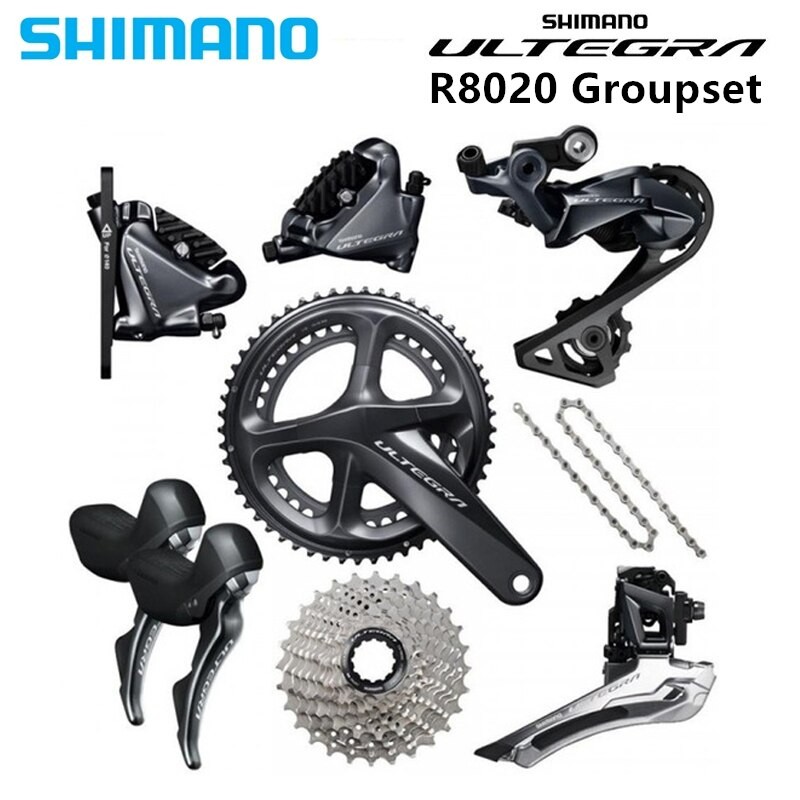 กรุ๊ปเซ็ต Shimano Ultegra R8020 (R8000 series) แบบดิสเบรค (สินค้าแท้ ...