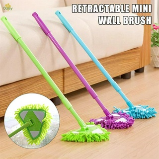 180 Degree Rotatable Adjustable Triangular Cleaning Mop Home Wall Ceiling Floor Cleaning Mop ชุดถูพื้น ไม้ถูพื้น