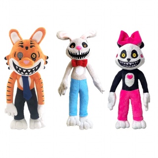 ∏﹉✒New Mr Hopps Playhouse 2 Plush Toys Cute Mr Stripes Tiger Bo Panda Stuffed Animal Soft Dolls Hot Games Plushie Kids