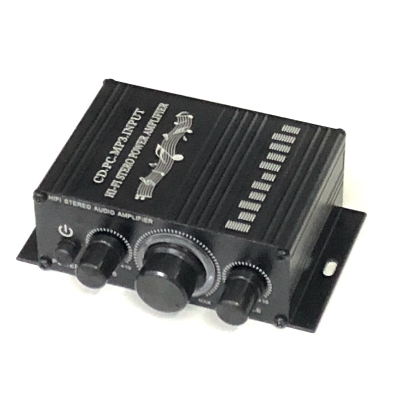 เครื่องขยายเสียง-แอมป์จิ๋ว-สเตอริโอhifi-12v-เครื่องขยายเสียงรถยนต์ขนาดเล็ก-20w-20w-บ้าน-ขนาด-เล็ก