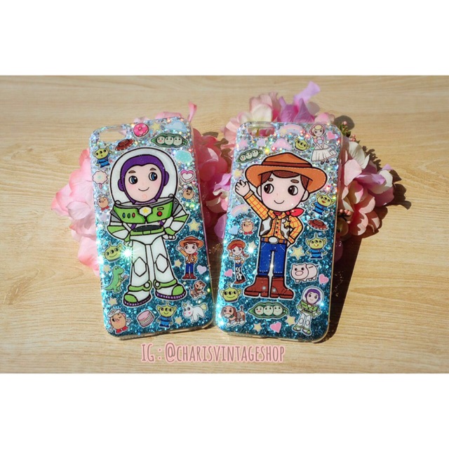 เคสกากเพชรลายน่ารัก-ทำได้ทุกรุ่นค่ะ