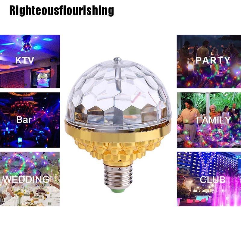 โคมไฟดิสโก้-6w-rgb-led-e27-แบบหมุนได้สําหรับตกแต่งปาร์ตี้คริสต์มาส