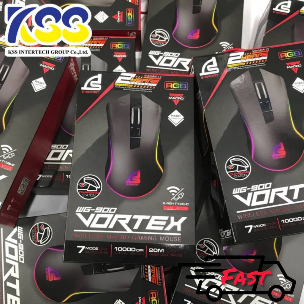 SIGNO E-Sport VORTEX Wireless Macro Gaming Mouse รุ่น WG-900 (Black ...