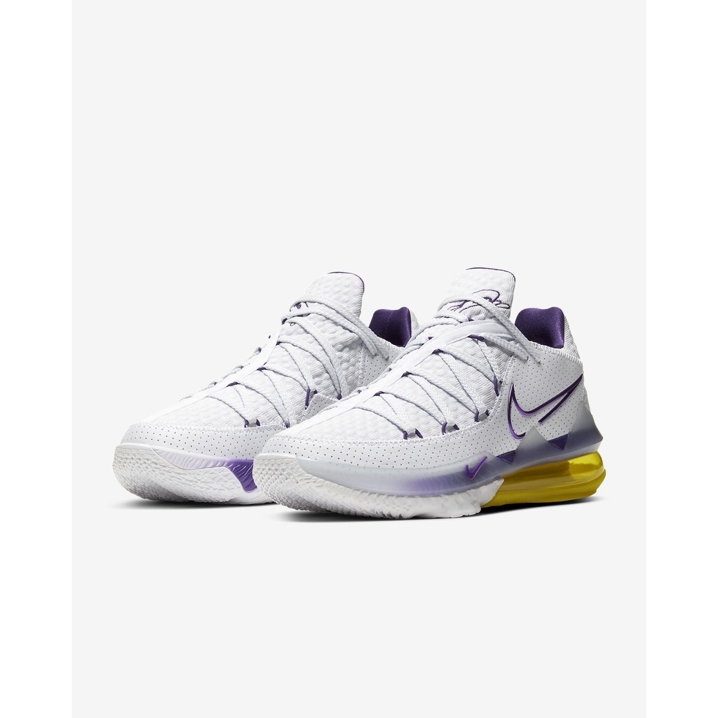 lebron-17-low-la-lakers-ของแท้100