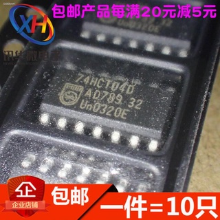 ใหม่ 74HCT04 74HCT04D SN74HCT04DR SOP-14 ดิจิตอล IC (10 ชิ้น)