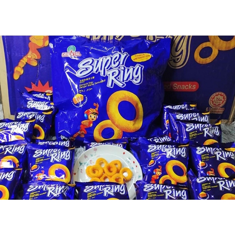 ขนมซุปเปอร์ริงชีส-ขนมชีสริง-superring