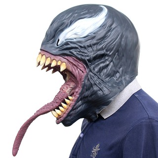 หน้ากากเวน่อม venom แบบเต็มหัว พร้อมส่ง