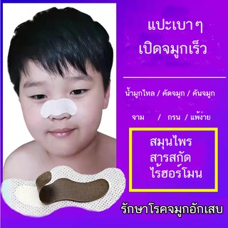 แผ่นแปะจมูก ป้องกันการนอนกรน แผ่นแปะจมูก คัดจมูก อุปกรณ์ช่วยหายใจ พลาสเตอร์ช่วยหายใจ พลาสเตอร์แปะจมูก ลดการนอกรน วัตถุดิ