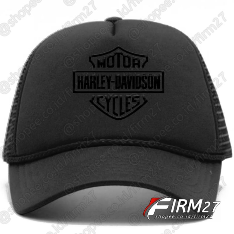 หมวก-harley-davidson-สีดํา