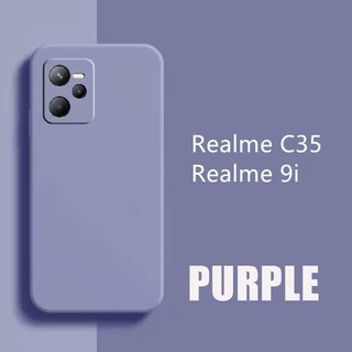 Realme C35(พร้อมส่งในไทย)เคสTPU​นิ่ม​สีพาสเทลคลุมกล้องRealme 9i/OPPO A76/A36/A16K/Realme 9Pro/Realme 9Pro Plusตรงรุ่น