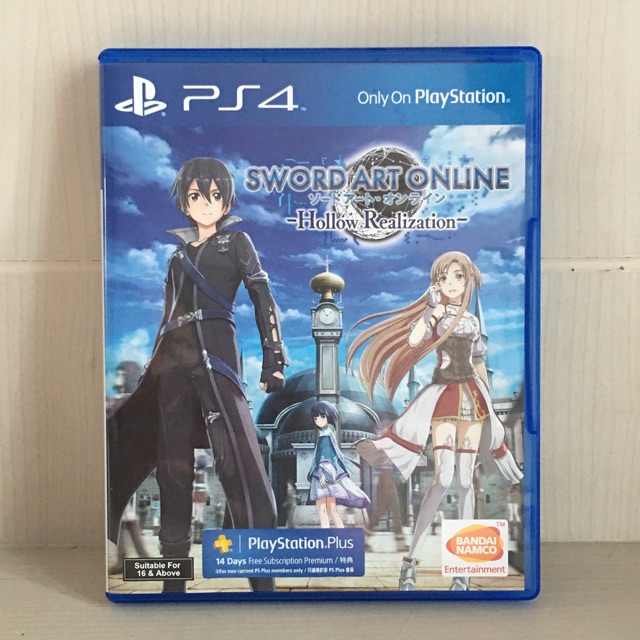 Jeu Sword Art Online PS4 - Occasion En Bon état - Complet Avec Notice