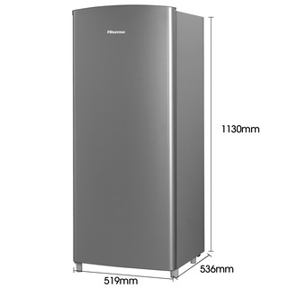 ภาพขนาดย่อของภาพหน้าปกสินค้าHisense ตู้เย็น 1 ประตู 5.5Q/ 155 ลิตร ตู้เย็น Hisense รุ่น ER152S/ER152B จากร้าน hisense_official_shop บน Shopee ภาพที่ 4