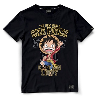 🔥 เสื้อยืดครอป เสื้อยืดวันพีช One Piece LUFFY-969 (มี 3 สี) 🔥