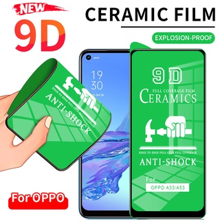 ฟิล์มกระจกนิรภัยกันรอยหน้าจอ 9D สําหรับ Oppo F9 F11 Pro A5S A3S A7 A12 A5 A9 2020 A31 A92 A52 A33 A53 A54 A74 A93 A15 A91 A15 A15S Reno 2 2F 3 4 5 5F