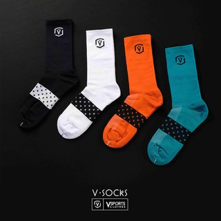 ถุงเท้า V-sports / V-socks ถุงเท้าปั่นจักรยาน