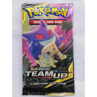 การ์ดโปเกมอน ภาษาอังกฤษ POKEMON Card Game 1 ซอง การ์ดประมาณ 10ใบ