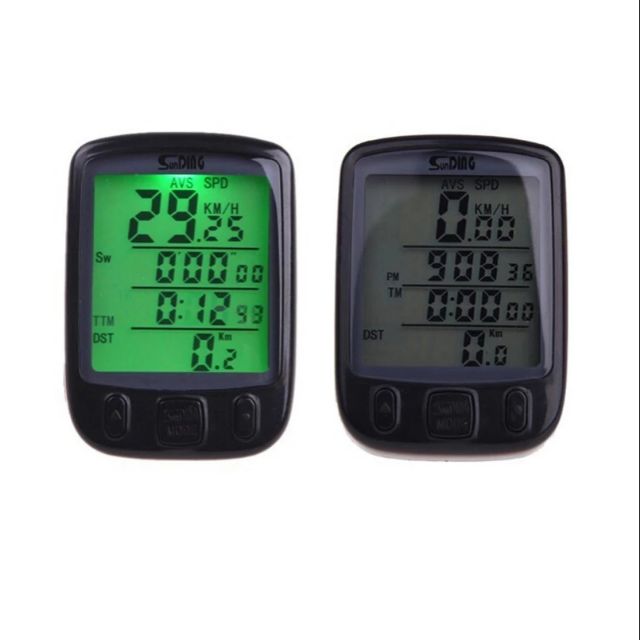 ( ส่งจากปทุมธานี ) ไมล์วัดความเร็วและระยะทาง SunDing SD-563A แบบสาย ...