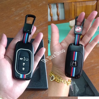 สินค้า เคสโลหะอัลลอยรีโมทรถ Honda Civic Fe 2022 Gen 11 แบบ 2 ชั้น (Double-Layer Metal Alloy Key Cover)