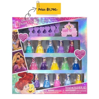 เซ็ทยาทาเล็บ 18 ขวด Townley Disney Princess Nail Polish Gift Set, 18 Pc by Townley