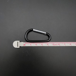 ภาพขนาดย่อของภาพหน้าปกสินค้าพวงกุญแจ 5 mini carabiner คาราไบเนอร์รูปที่ 5 รูปร่าง D จากร้าน taien2020 บน Shopee ภาพที่ 8