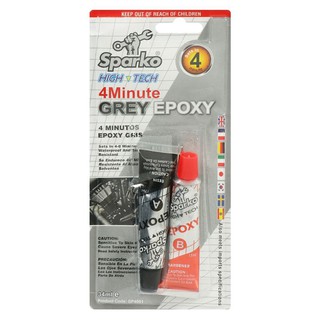 STEEL EPOXY GLUE SPARKO 34ML GREY กาวอีพ็อคซี่งานเหล็ก SPARKO 34มิลลิ ลิตร สีเทา กาวอีพ๊อกซี่ กาว เครื่องมือช่างและฮาร์ด