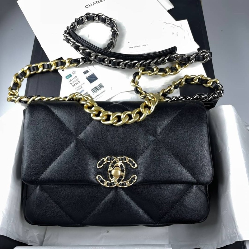 chanel-19-flap-bag-original-1-1-รุ่นใหม่-microchip