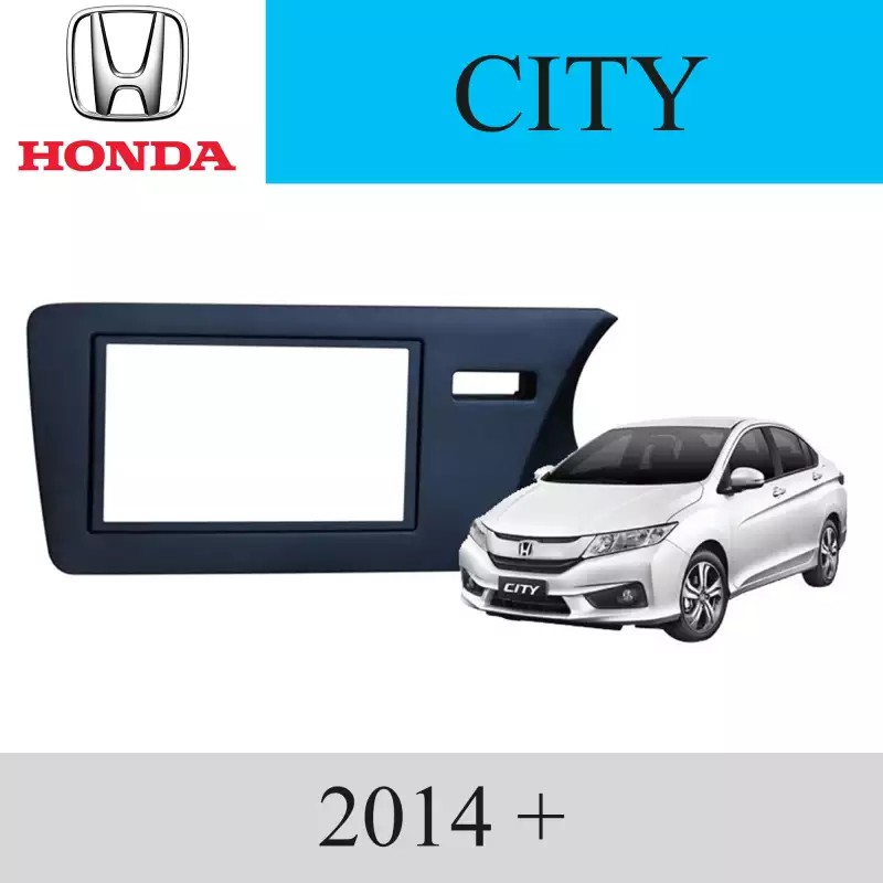 หน้ากากวิทยุ-รถยนต์-honda-รุ่น-all-new-city-ปี-2014-up-สีดำ