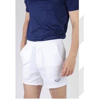 สินค้า GRAND SPORT : กางเกงขาสั้นแกรนด์สปอร์ต  02199 กางเกงเทนนิส มีซิปรูด กางเกงกีฬาชาย กางเกงขาสั้นมีซิปตรงเอวมีตะขอ