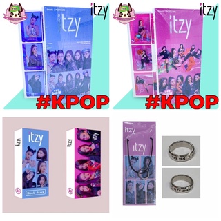 สร้อยคอ กำไล โปสการ์ด ที่คั่นหนังสือ itzy พร้อมส่งในไทยค่ะ