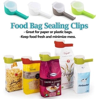 ใหม่ซีลเทถุงเก็บอาหารคลิปสแน็คปิดผนึกคลิปรักษาสดซีล CLAMP พลาสติกตัวช่วยประหยัดอาหาร Travel เครื่องมือห้องครัว