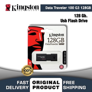 ภาพหน้าปกสินค้าKington DataTraveler แฟลชไดรฟ์ USB 3.0 16GB 32GB 64GB 128GB ความเร็วสูง 3.0 DT100G3 ซึ่งคุณอาจชอบราคาและรีวิวของสินค้านี้