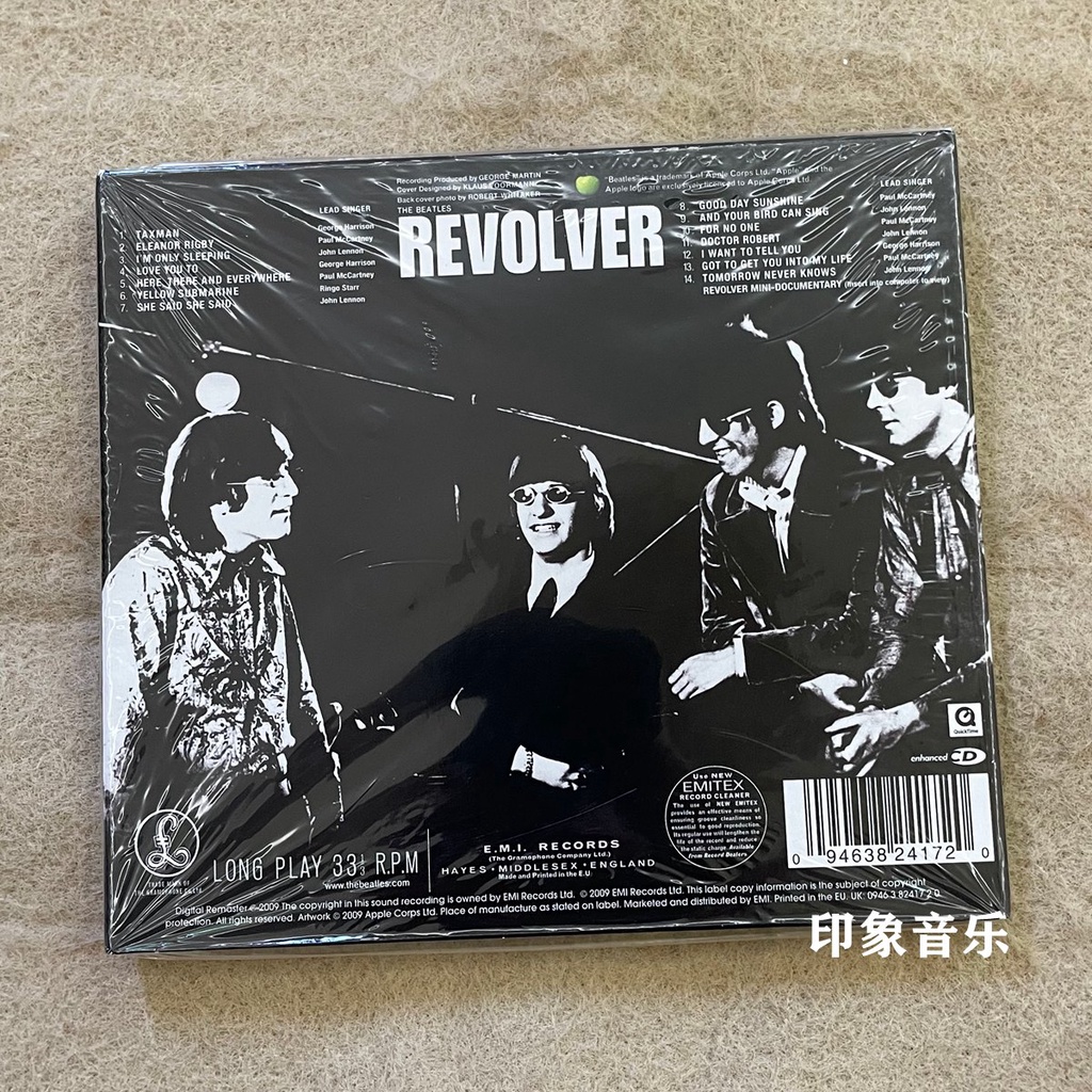 แผ่น-cd-อัลบั้มคลาสสิก-the-beatles-revolver-jxpxx