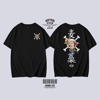 เสื้อยืด พิมพ์ลายอนิเมะ One Piece Monkey D Luffy สุดเท่ เหมาะกับของขวัญ สําหรับผู้ชาย และผู้หญิง