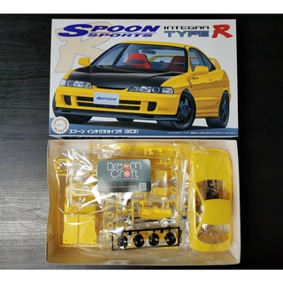 FUJIMI 1/24 Spoon Integra TypeR DC2 (โมเดลรถยนต์ Model DreamCraft)