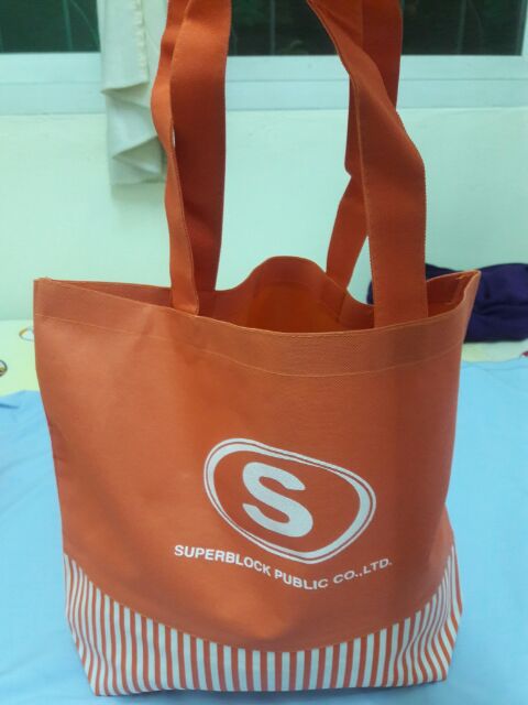 กระเป๋าผ้าของเเท้-superblock-มาใหม่ล่าสุด-เอี่ยมๆขนาด14-14นิ้วใส่จุใจ