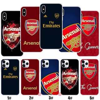 เคสโทรศัพท์มือถือ Tpu ลาย Arsenal FC สําหรับ iPhone 5 5s 6 6s 7 8 Plus X XR XS Max SE 39PPU