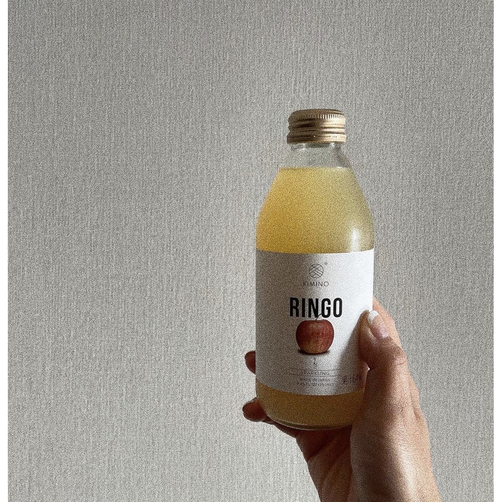 Ringo sparkling drink น้ำแอปเปิลญี่ปุ่น สปาร์คคลิ่ง (Kimino Ringo ...