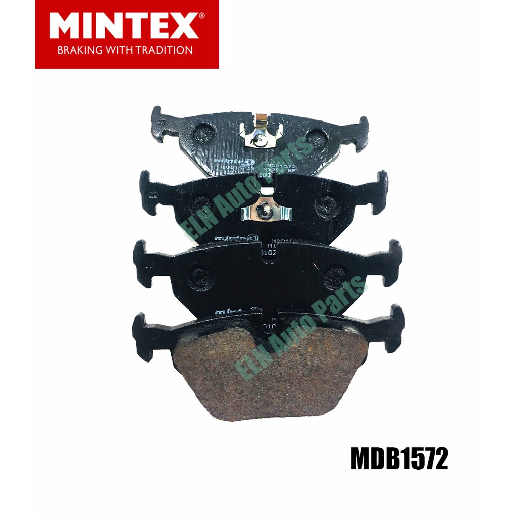 mintex-ผ้าเบรคหลัง-ของอังกฤษ-brake-pad-บีเอ็มดับเบิลยู-bmw-e36-3series-316i-318i-310i-325i-ปี-1992