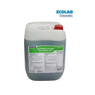 Ecolab(เอ็กโคแลบ) PE103-101631 ฟลอร์เดส อาร์ 600: ผลิตภัณฑ์ทำความสะอาดพื้นทั่วไป (10 ลิตร)