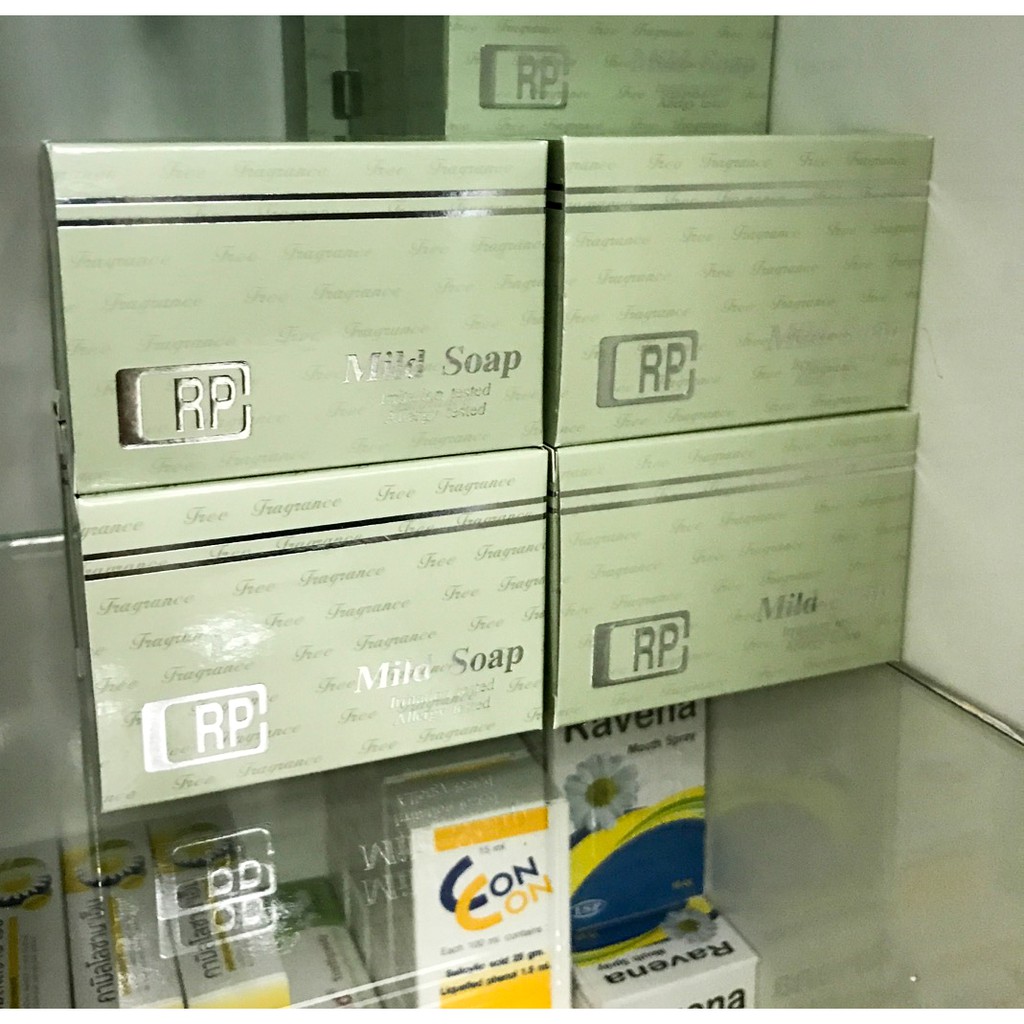 ผลิตปี-2022-rpc-mild-soap-อาร์-พี-ซี-มายด์-โซพ-สบู่อ่อนสำหรับล้างหน้า-ของแพน-ราชเทวี-จำหน่ายโดย-chinanat-clinic
