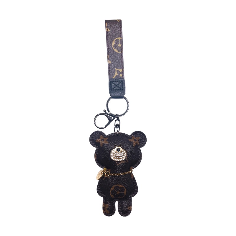 พวงกุญแจ-จี้รูปหัวมินนี่-หมีน่ารัก-สร้างสรรค์-เหมาะกับของขวัญ-สําหรับตกแต่งรถยนต์