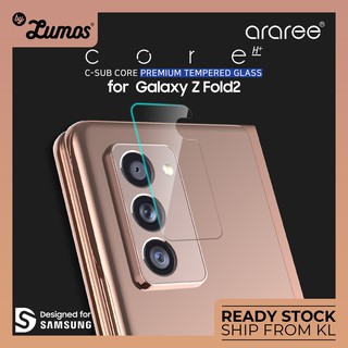 Araree Samsung Galaxy Z Fold 2 C-Sub Core เลนส์กล้อง กระจกนิรภัย
