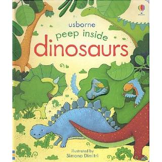 DKTODAY หนังสือ USBORNE PEEP INSIDE DINOSAURS