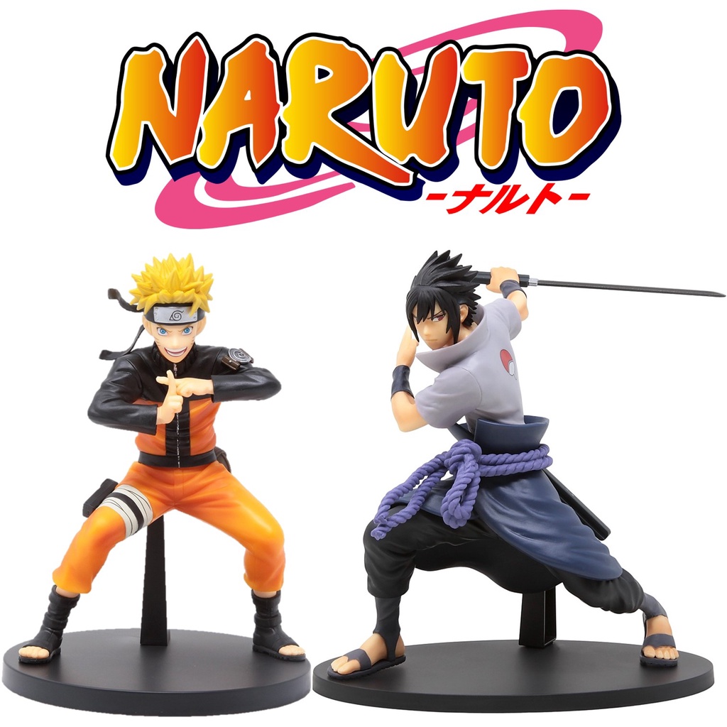 Action Figure Model Naruto + Sasuke Special Edition เซ็ตคู่ตุ๊กตาโมเดล ...