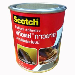 SCOTCH XT002099601 YE 280G RUBBER GLUE กาวยาง SCOTCH XT002099601 280 ก. สีเหลือง กาวยาง กาว เครื่องมือช่างและฮาร์ดแวร์ S