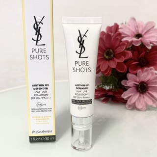 แท้💯 YSL ครีมกันแดด Pure Shots UV Defender 30ml